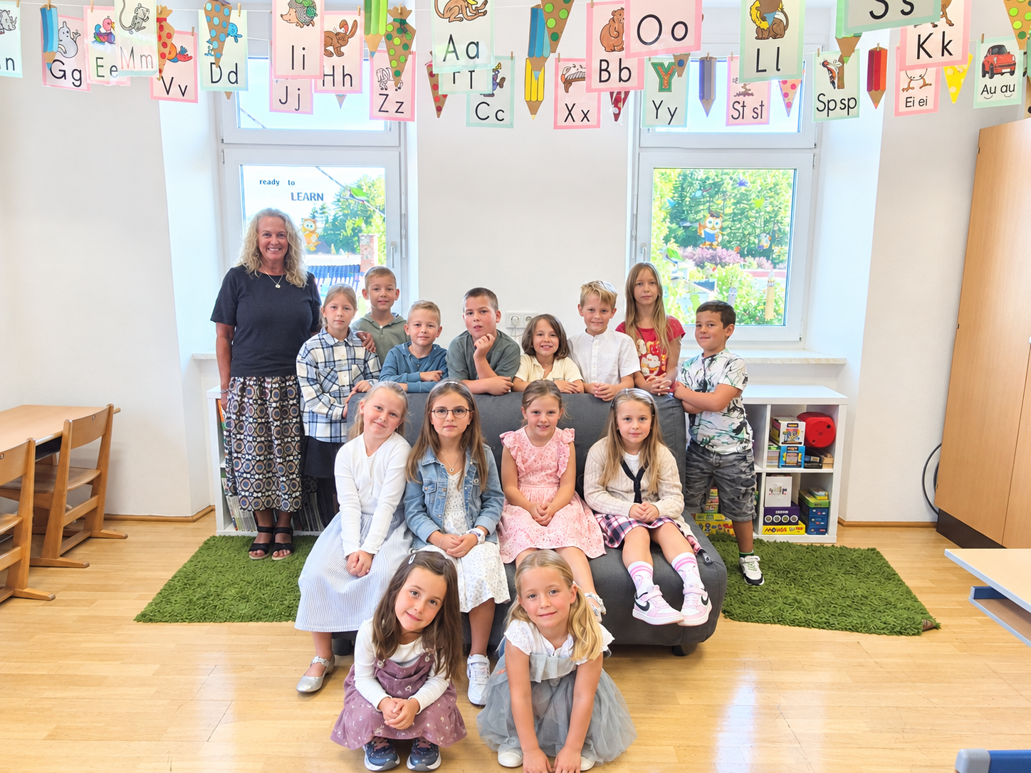 1b Klassenfoto Klassenfoto 1b 1. Schultag neu